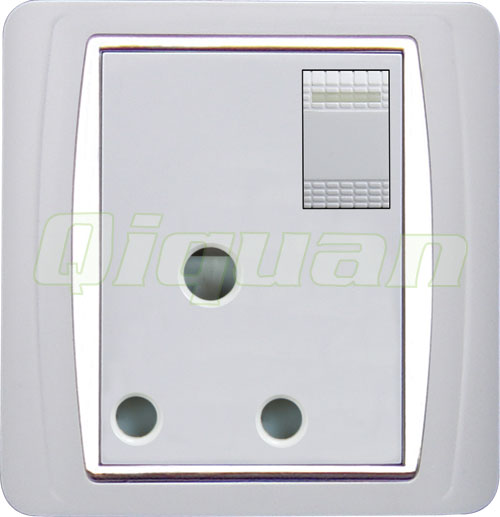 1 Gang with 15A socket