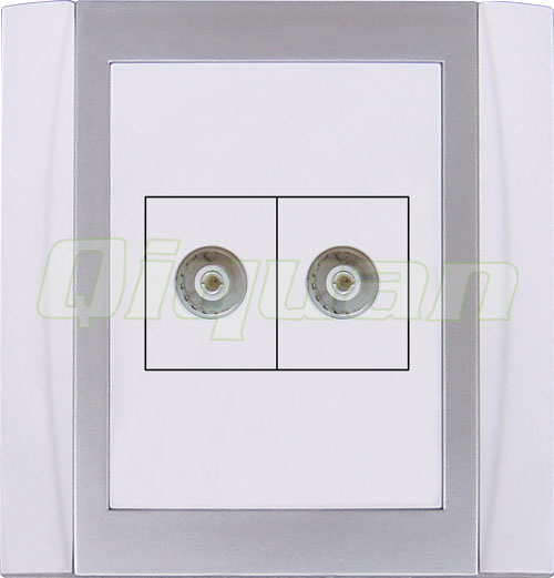 Double TV Socket