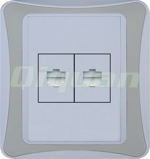 Double TEL Socket
