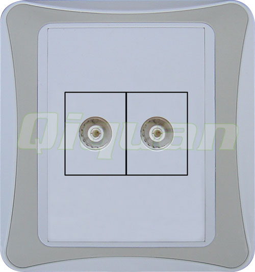 Double TV Socket