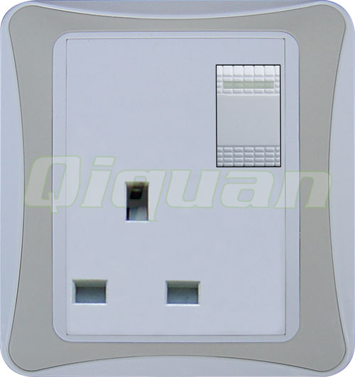 1 Gang with 13A Socket