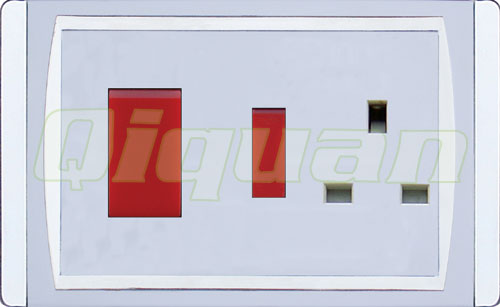 45A Switch with 13A Switch Socket