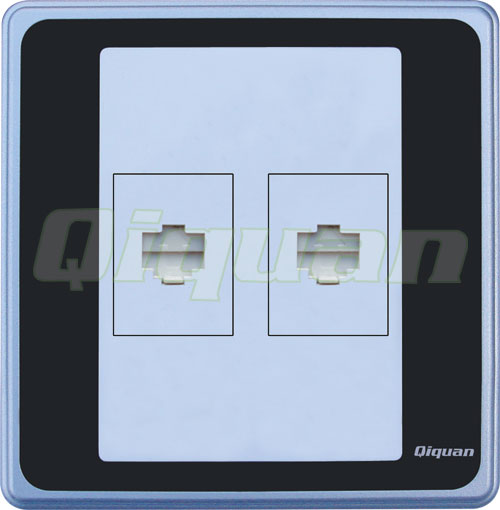 Double TEL Socket