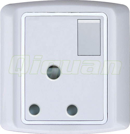 1 Gang with 15A socket