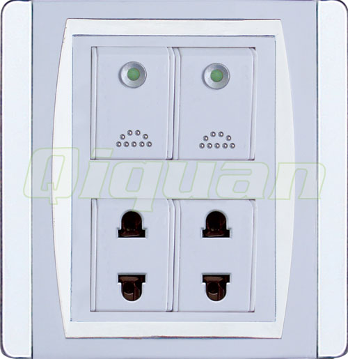2 Gang With 2 Socket