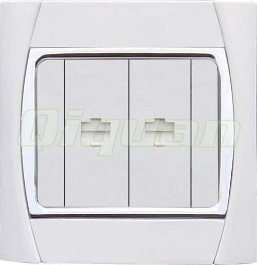 Double TEL Socket