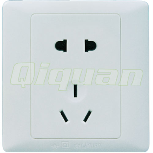Double Wire Three Pole Socket