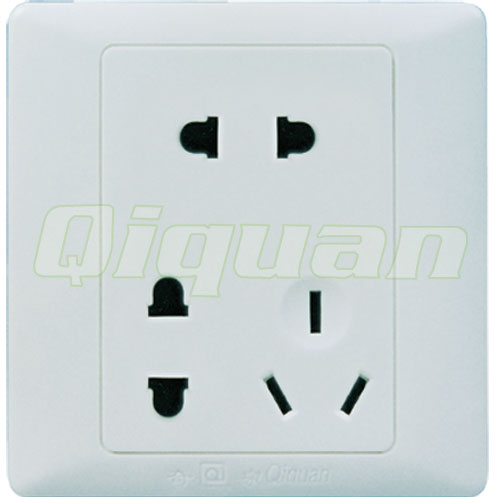 Double Wire Tthree Pole Socket 1 Socket