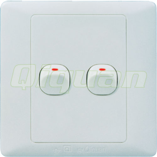2 Gang 1 Way Switch