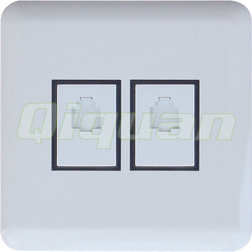 Double TEL Socket